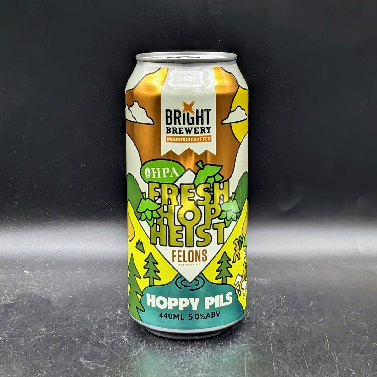 Bright Brewery Fresh Hop Heist Hoppy Pils 440ml