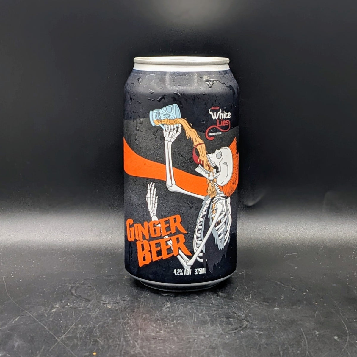 White Lies Ginger Beer Can Sgl