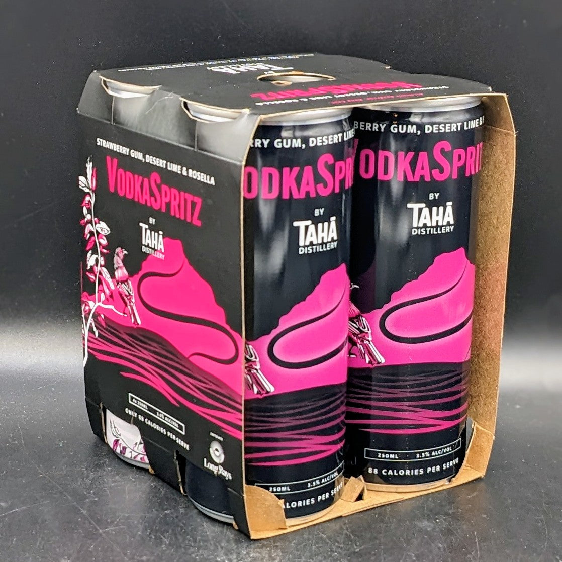 Taha Distillery Vodka and Rosella Soda Spritz Sgl