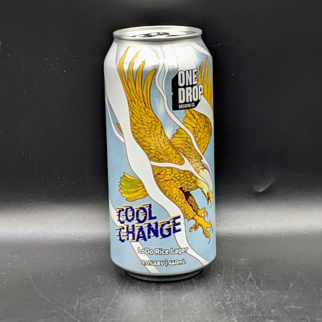 One Drop Cool Change LoDo Rice Lager 440ml