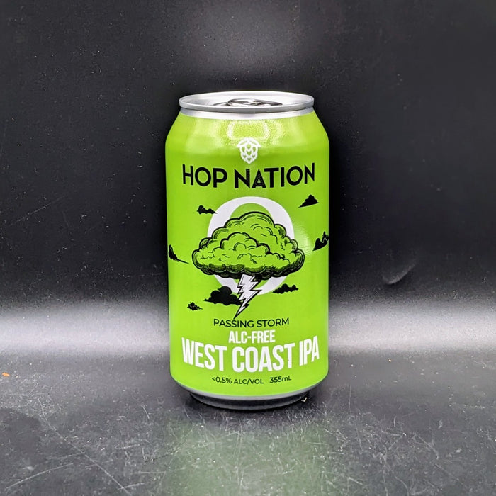 Hop Nation Passing Storm Alcohol Free West Coast IPA