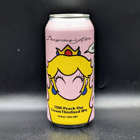 Dangerous Ales Princess Peach TDH Oat Cream Thiolized IPA