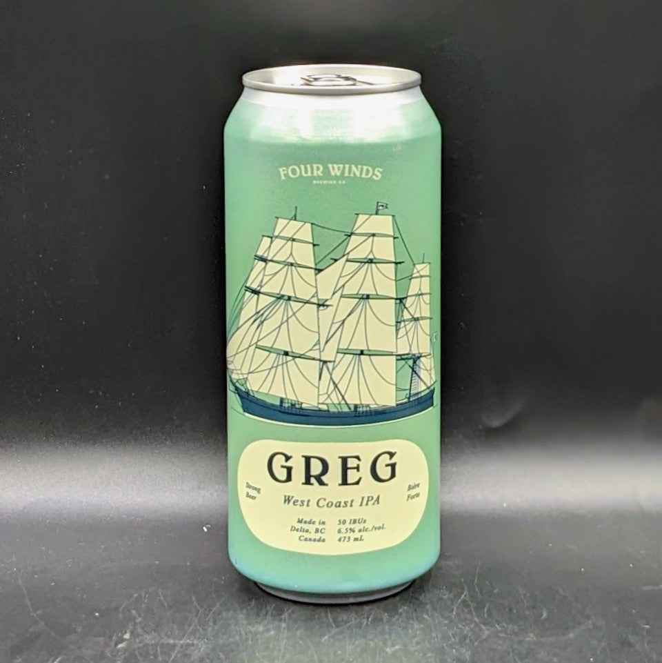 Four Winds Greg West Coast IPA 375ml