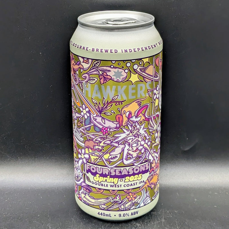Hawkers Beer Four Seasons Spring 2025 Double West Coast IPA