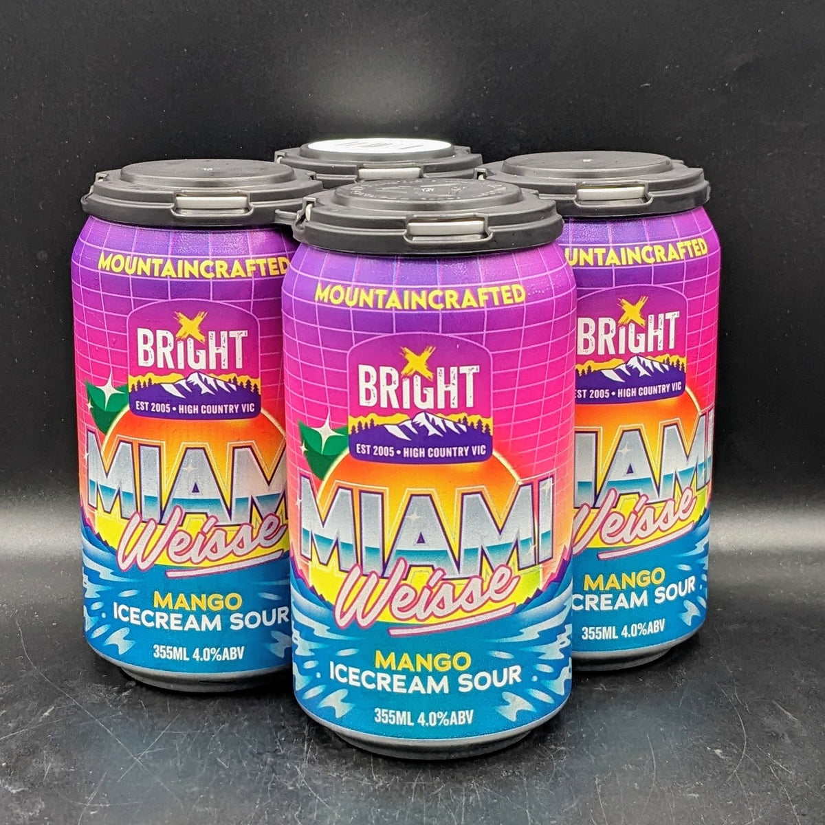 Bright Brewing Miami Weisse - Mango Icecream Sour Sgl