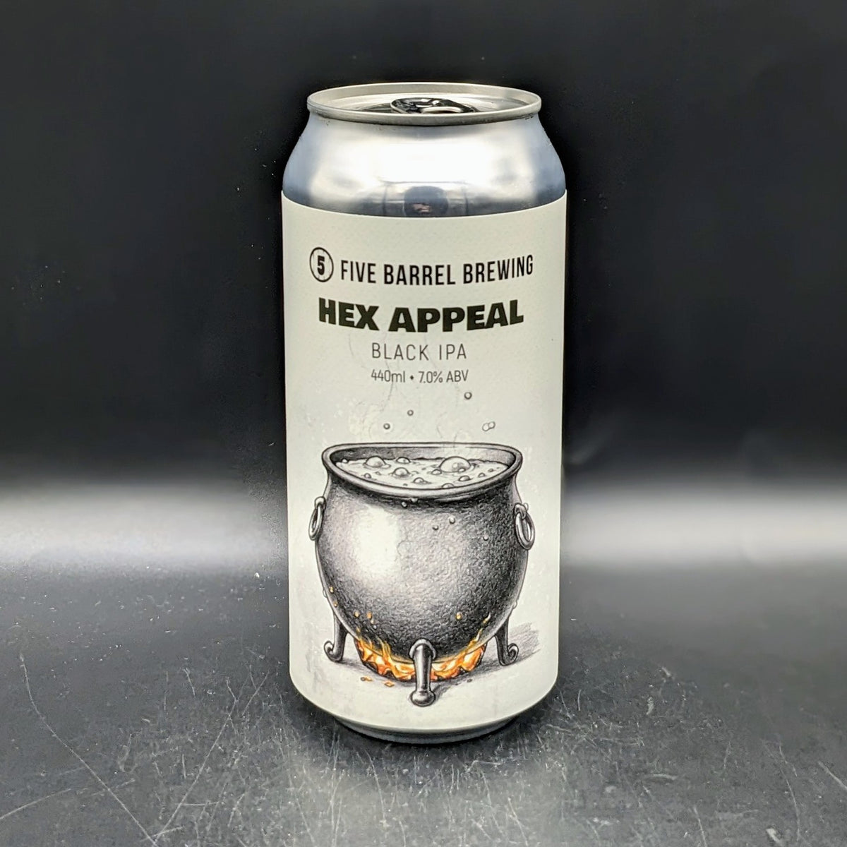 Five Barrel Hex Appeal Black IPA 440ml