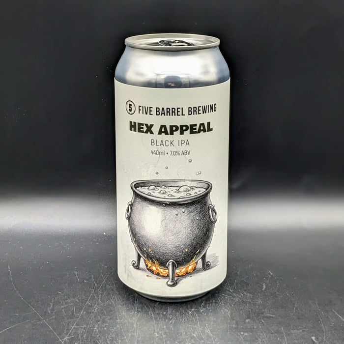 Five Barrel Hex Appeal Black IPA 440ml