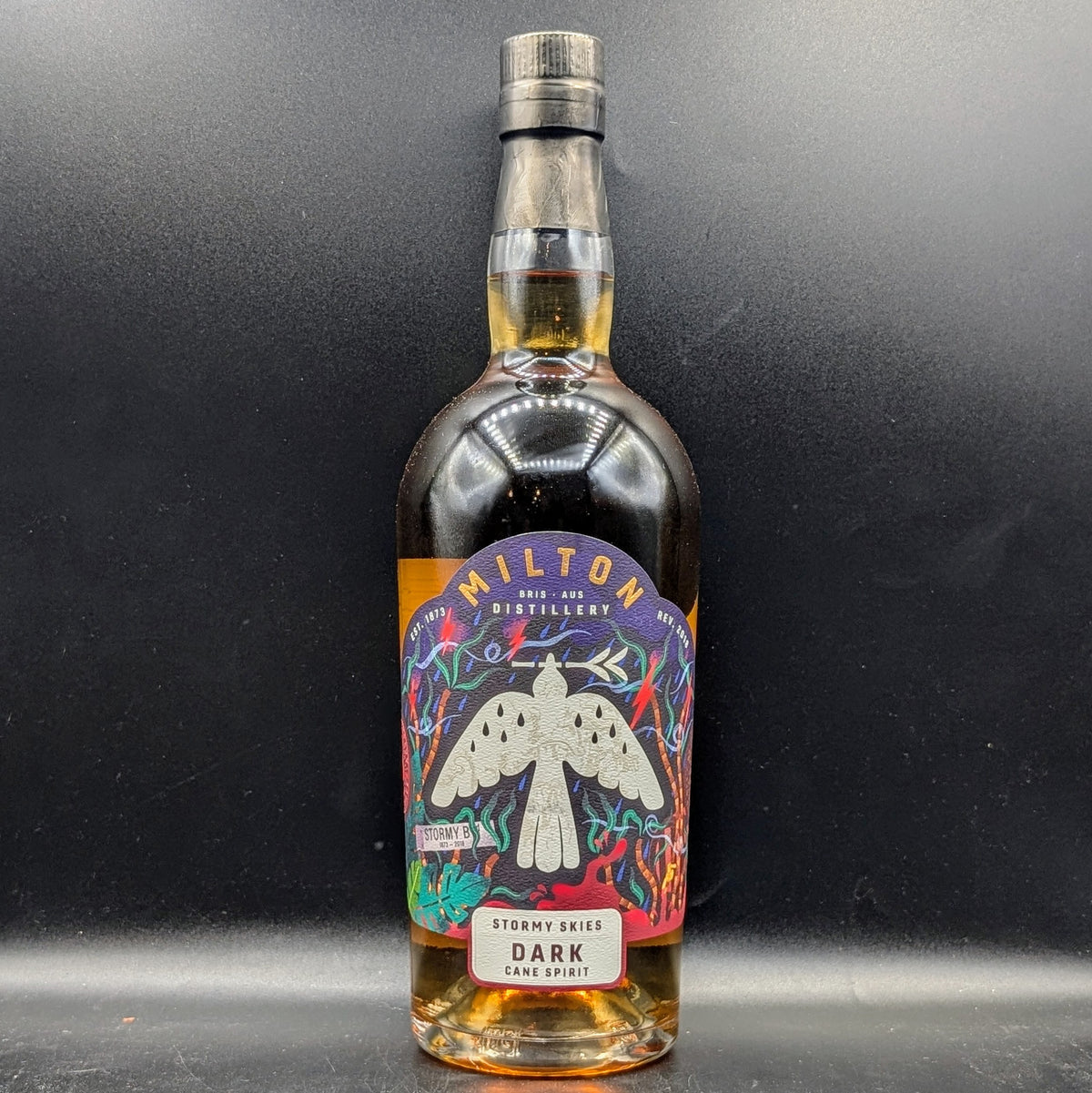 Milton Distillery Stormy Skies Dark Rum 700ml