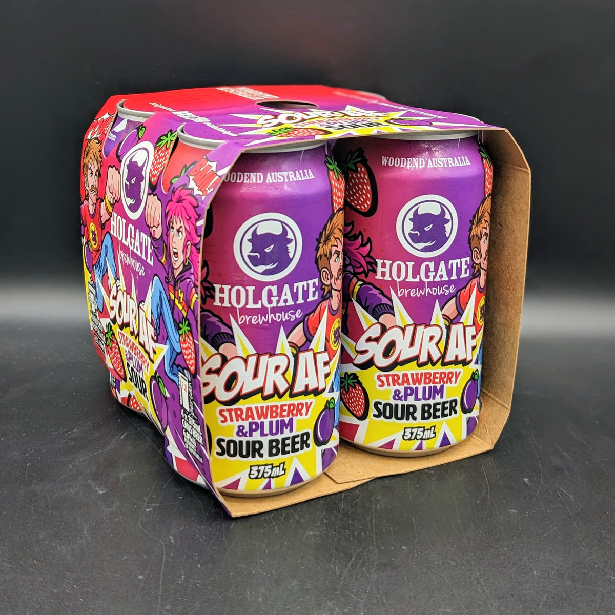 Holgate Sour AF Strawberry & Plum Sour 375ml
