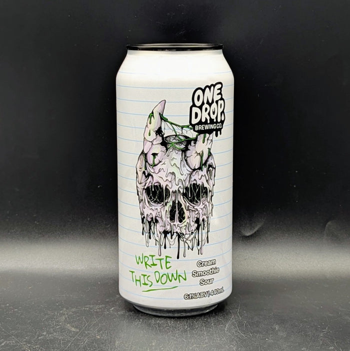One Drop Write This Down - Cream Smoothie Sour Sgl