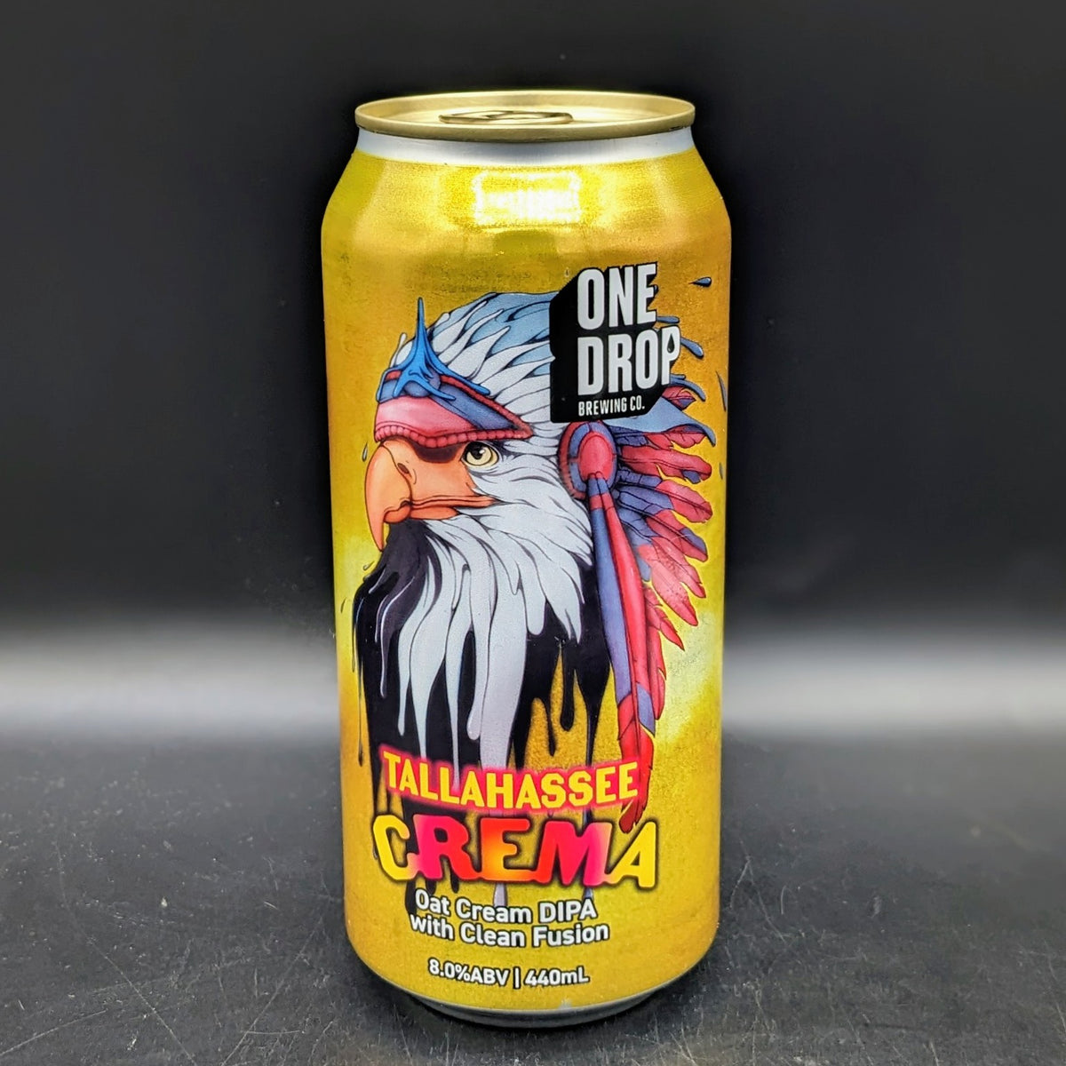 One Drop Tallahassee Crema Oatcream DIPA w Clean Fusion