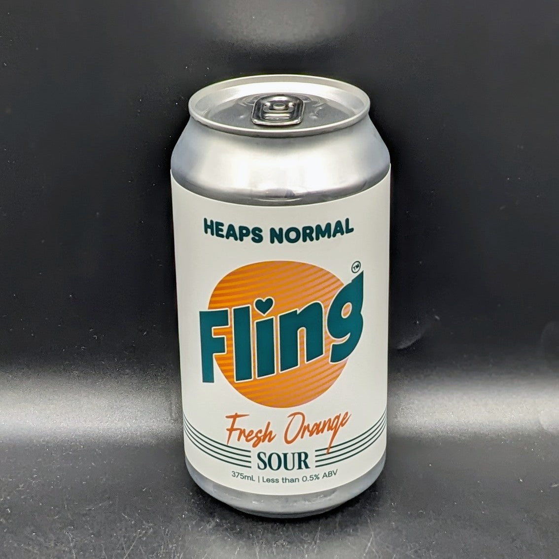 Heaps Normal Fling Fresh Orange Sour 375ml