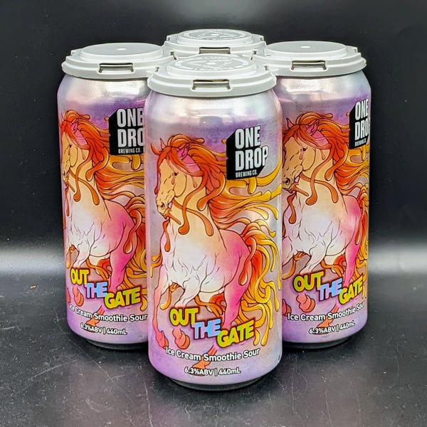 One Drop Out the Gate Ice Cream Smoothie Sour – Saccharomyces Bottle Shop