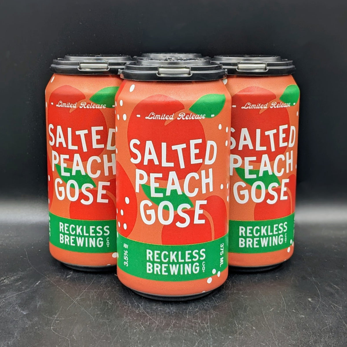 Reckless Salted Peach Gose - Fruited Gose Sgl