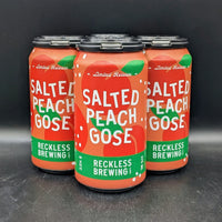 Reckless Salted Peach Gose - Fruited Gose Sgl