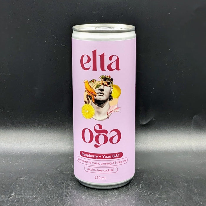 Elta Ego Raspberry & Yuzu Gin and Tonic Can