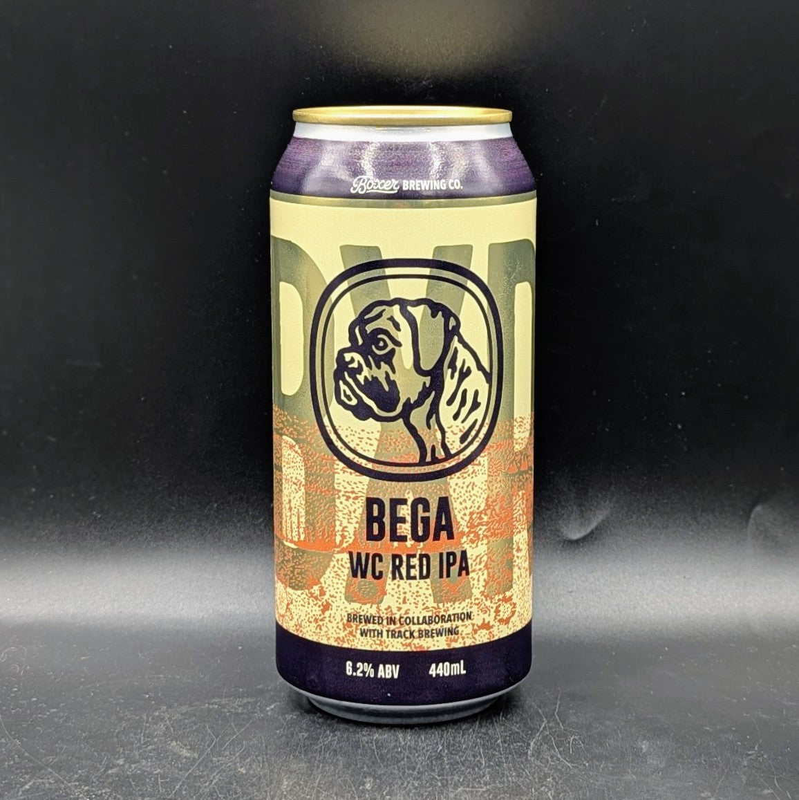 Boxer Brewing X Track Brewing  BXR Bega West Coast Red IPA Sgl