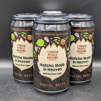Common People Matcha Made In Heaven Lager Sgl
