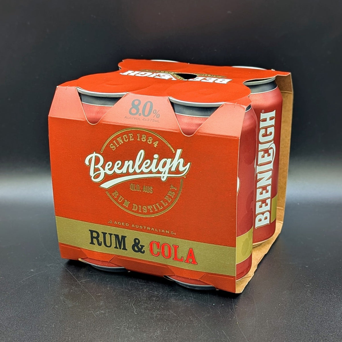 Beenleigh Rum & Cola 8% 375ml