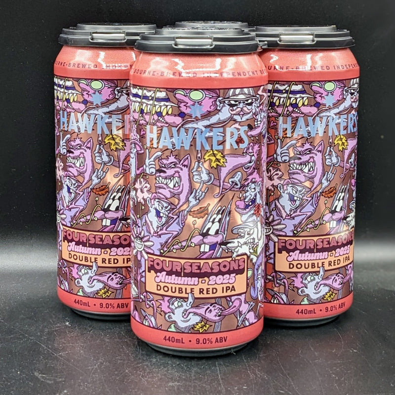 Hawkers Four Seasons Autumn 2025 Double Red IPA