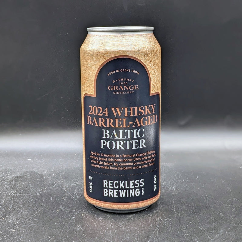 Reckless Brewing 2024 Whisky Barrel-Aged Baltic Porter