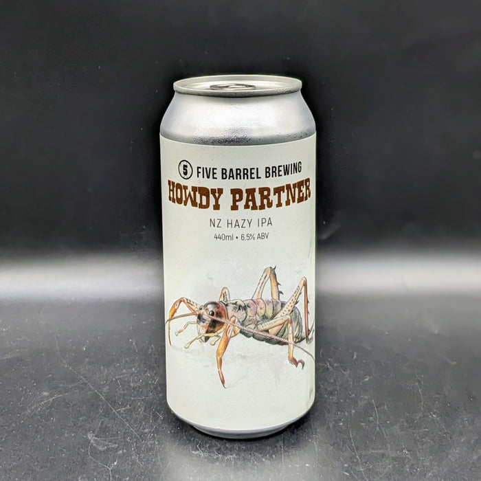 Five Barrel Howdy Partner NZ Hazy IPA