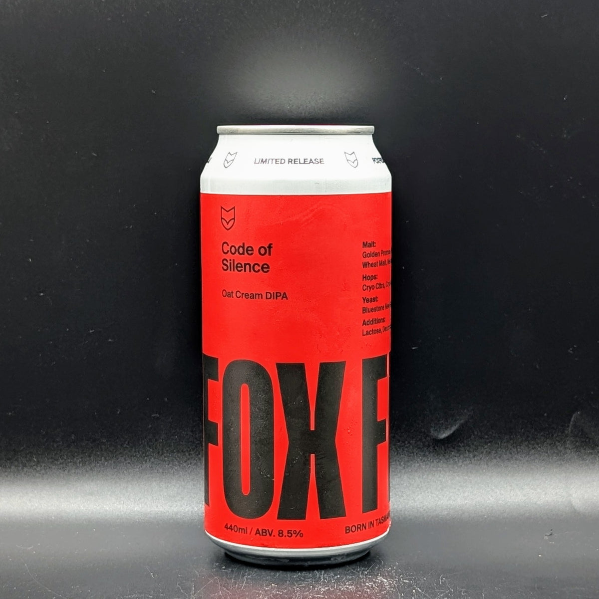 Fox Friday Code of Silence Oat Cream DIPA Can Sgl