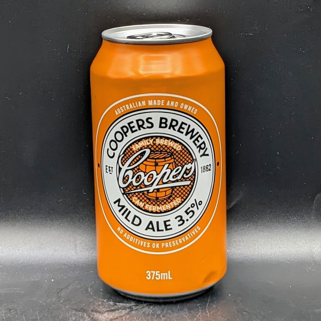 Coopers Mild Ale Can Sgl 375ml