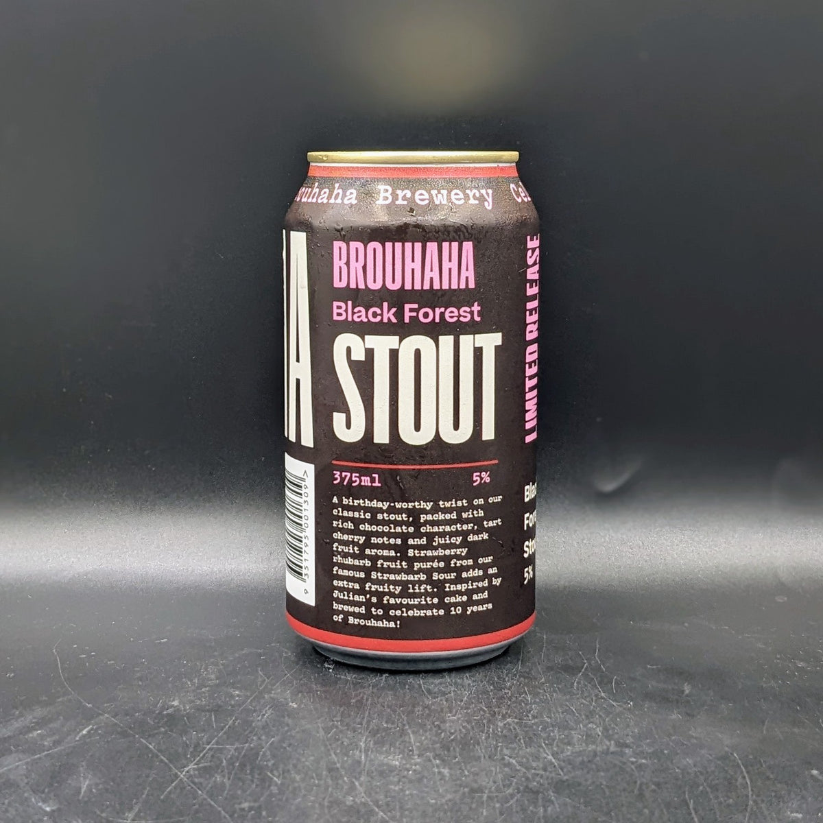 Brouhaha Black Forest Stout Sgl