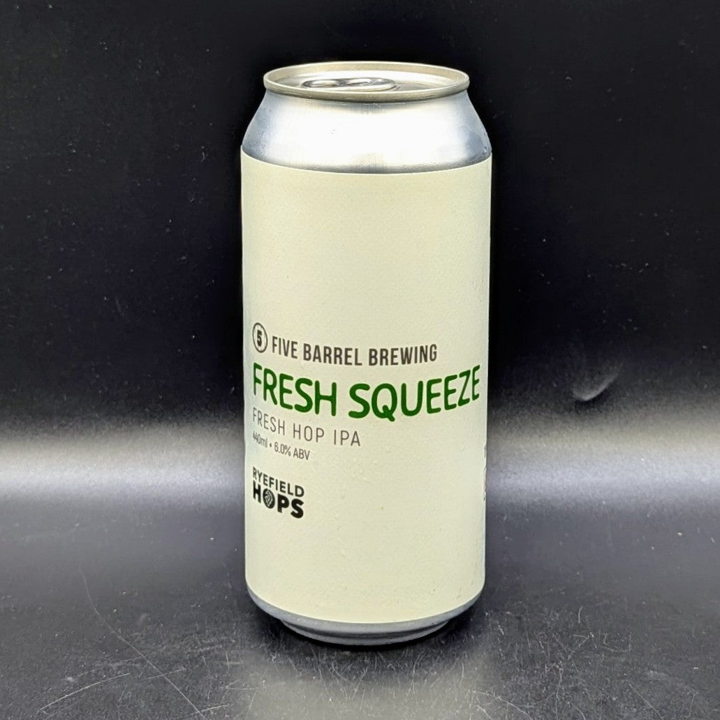 Five Barrel Brewing Fresh Squeeze Fresh Hop IPA Can 440ml