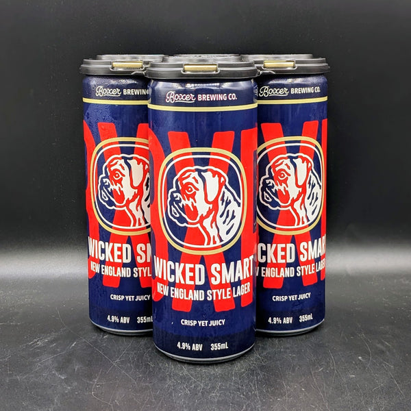 Boxer Wicked Smart Lager 375ml