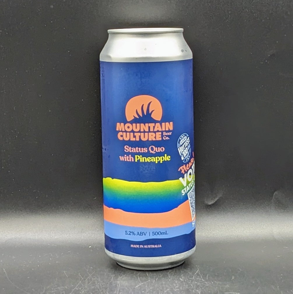 Mountain Culture Status Quo with Pineapple Hazy Pale