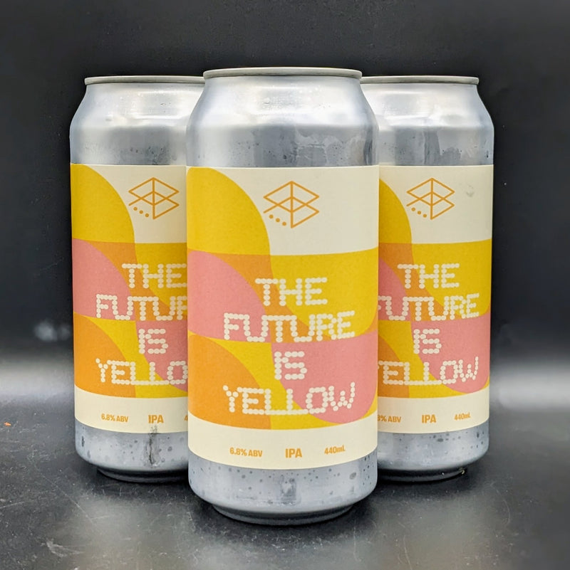 Range Brewing The Future is Yellow Hazy IPA
