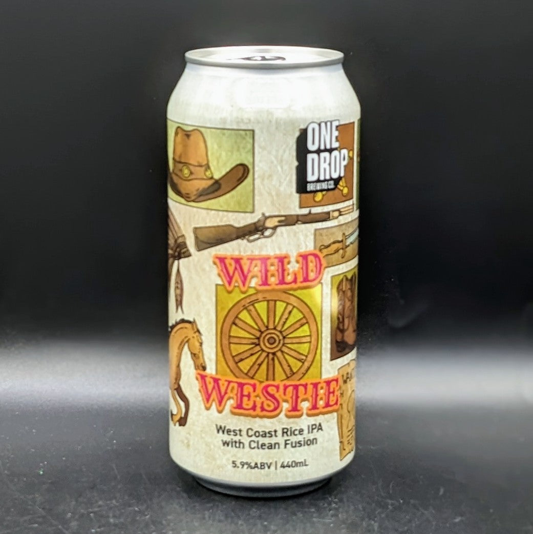One Drop Wild Westie West Coast Rice IPA