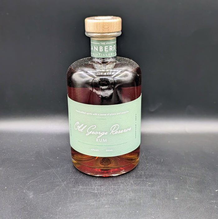 The Canberra Distillery Old George Rum 500ml