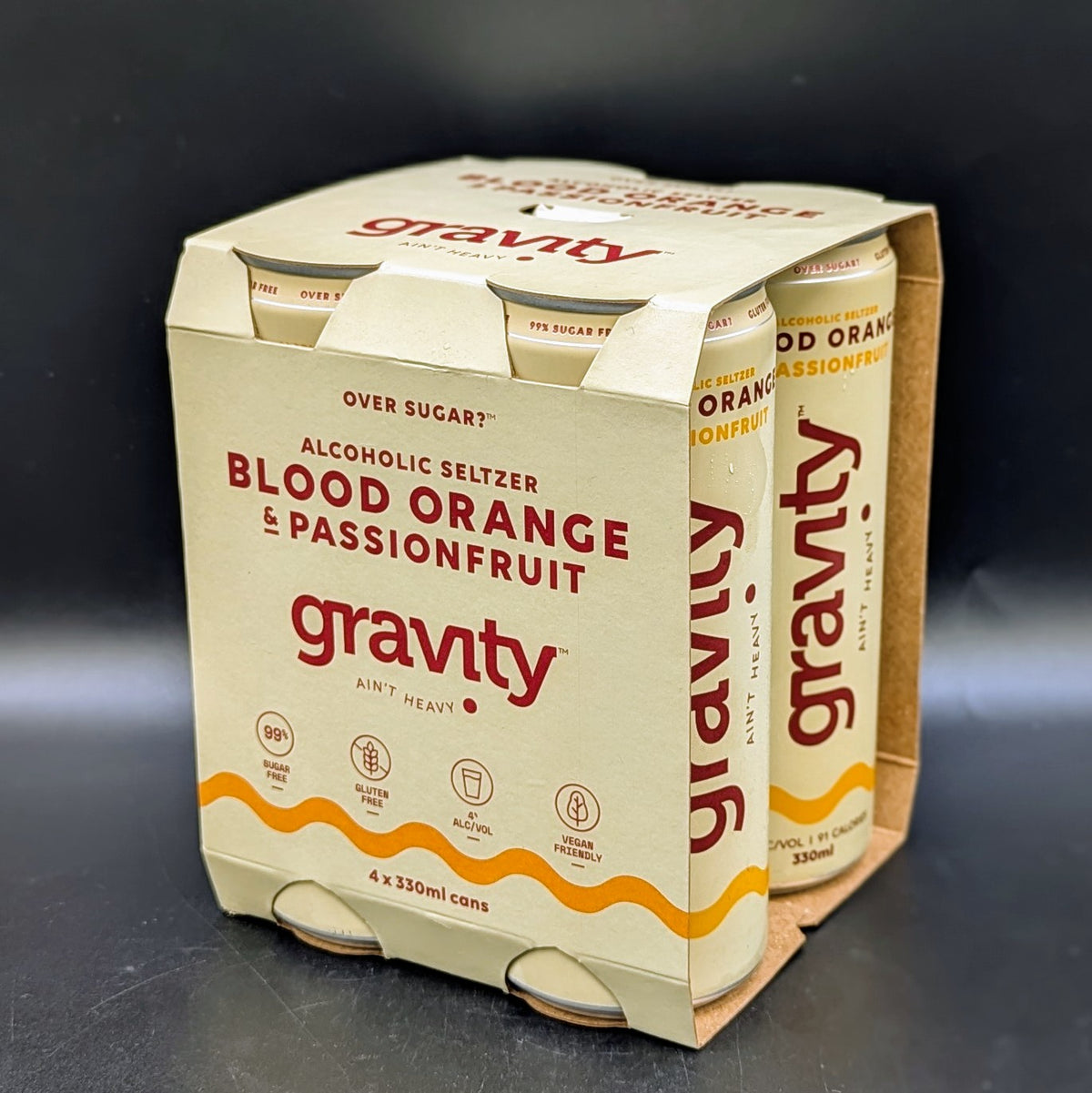 Gravity Blood Orange & Passionfruit Seltzer