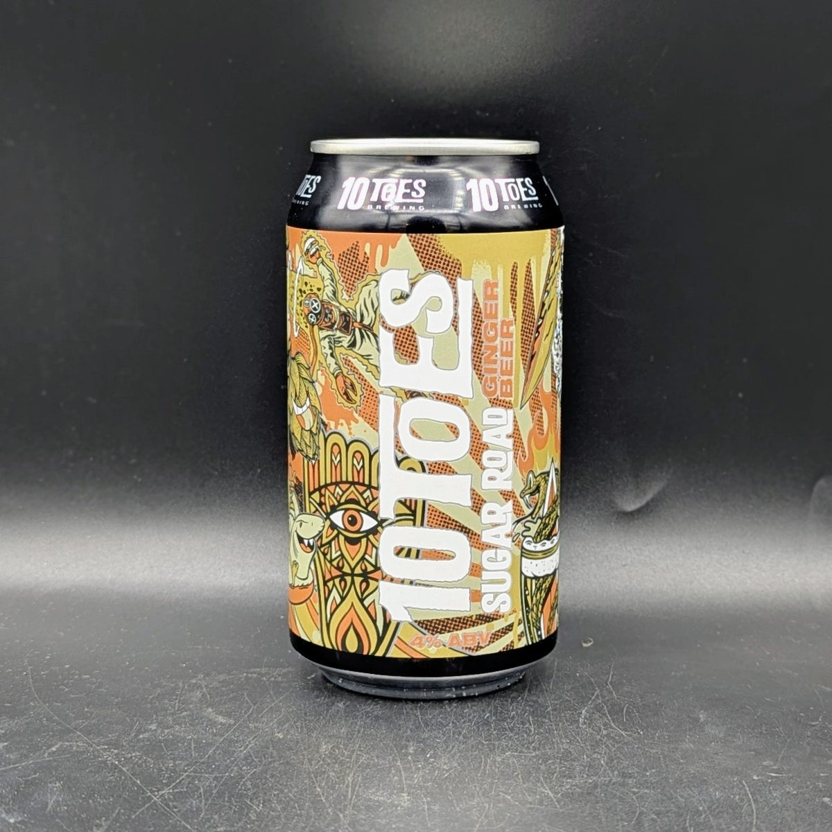 10 Toes Sugar Rd Ginger Beer Sgl