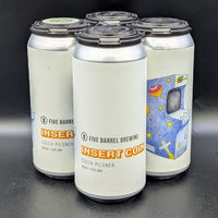 Five Barrel Brewing Insert Coin Czech Pilsner Can 440ml