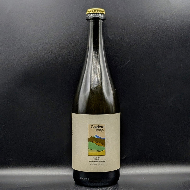 Caldera Saison with Strawberry Gum 750ml Bottle