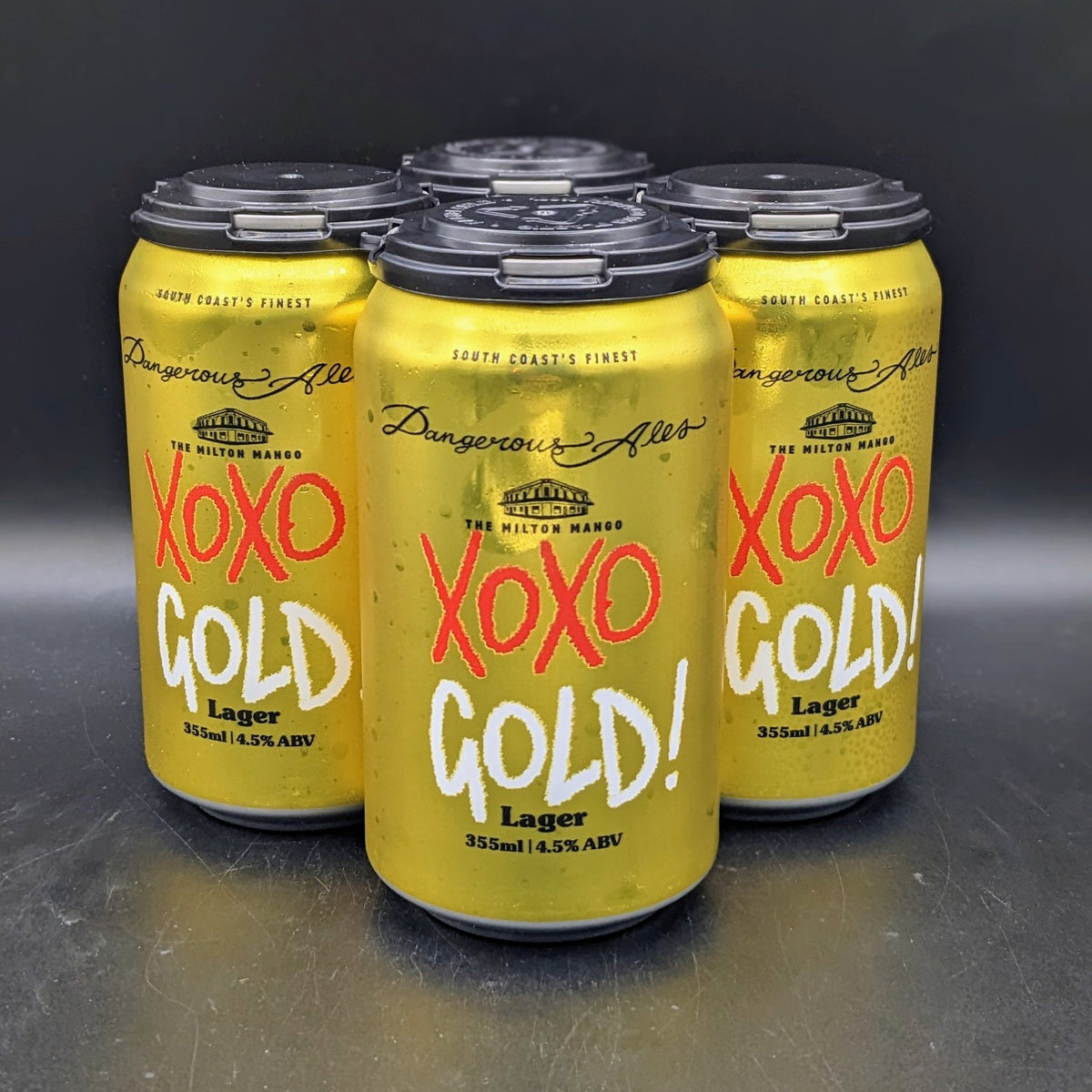 Dangerous Ales Milton Mango XOXO Gold Lager 375ml