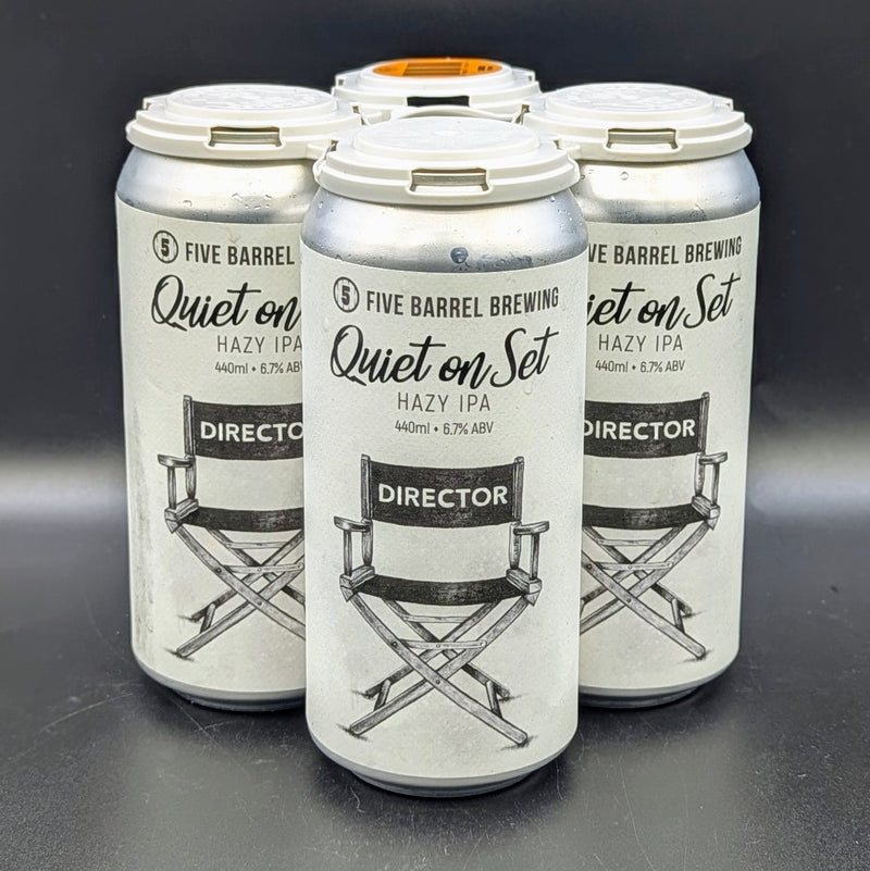 Five Barrel Brewing Quiet On Set Hazy IPA Can 440ml