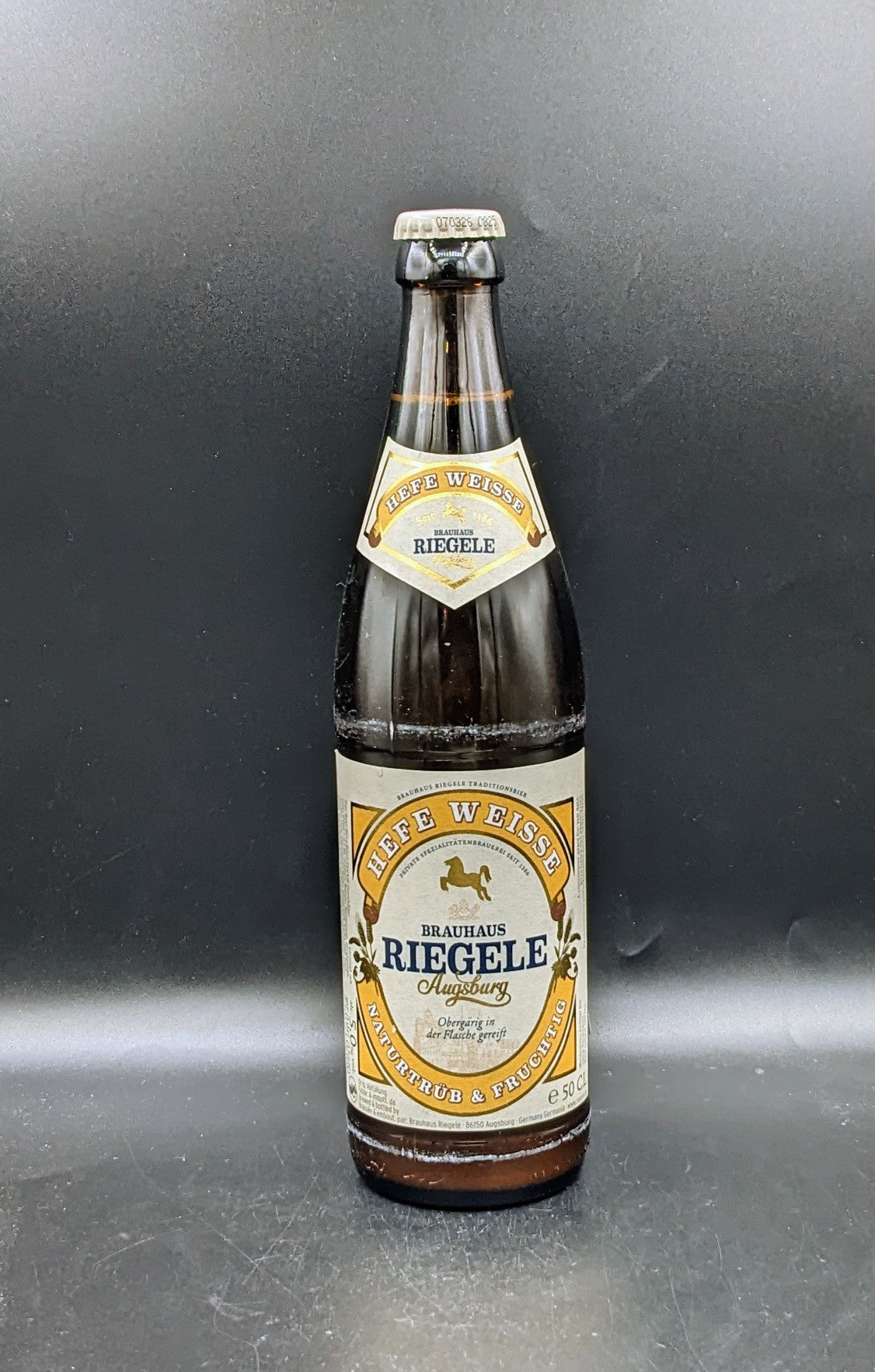 Riegele Hefe Weisse Hefeweizen Sgl