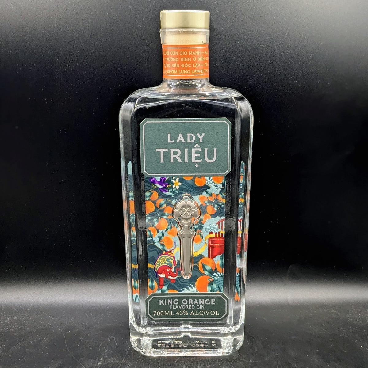 Lady Trieu King Orange Flavoured Gin 700ml
