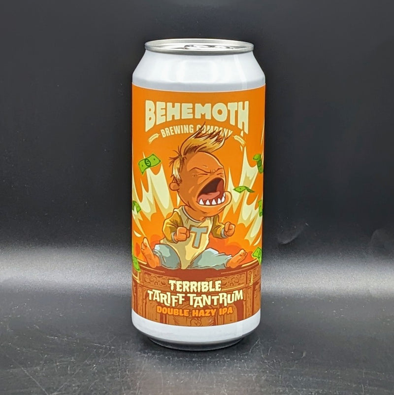 Behemoth Terrible Tariff Tantrum Double Hazy IPA
