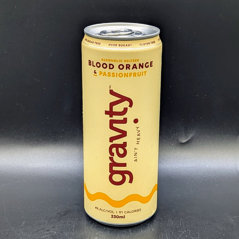 Gravity Blood Orange & Passionfruit Seltzer