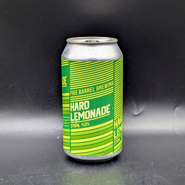 Five Barrel Hard Lemonade Can 375ml 375ml