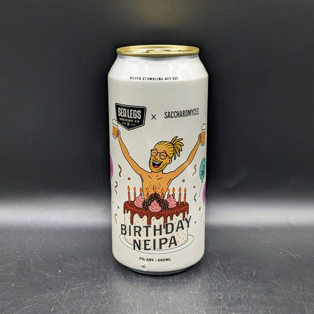 Sea Legs x Saccharomyces 10th Birthday NEIPA 440ml Can