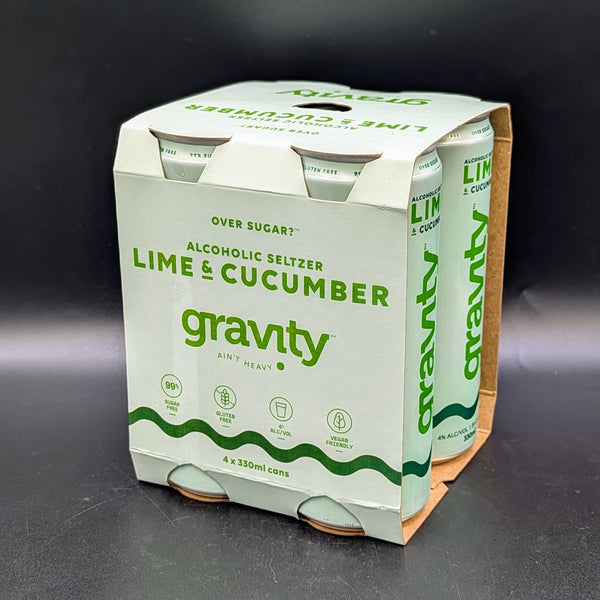 Gravity Lime & Cucumber Seltzer