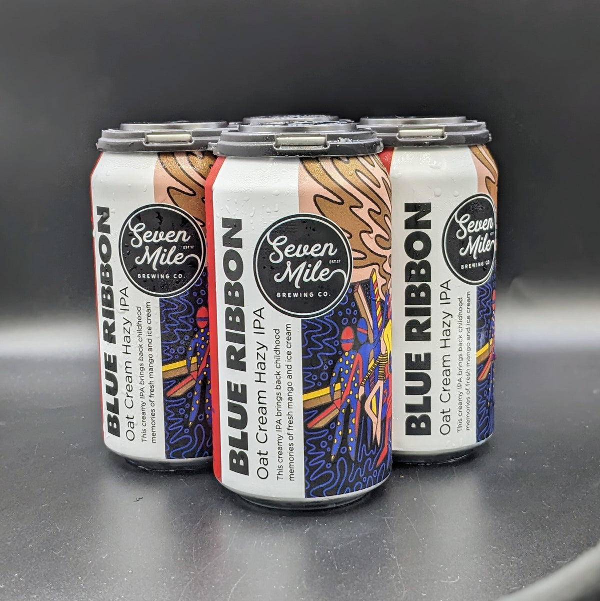 Seven Mile Blue Ribbon Oat Cream Hay IPA Sgl