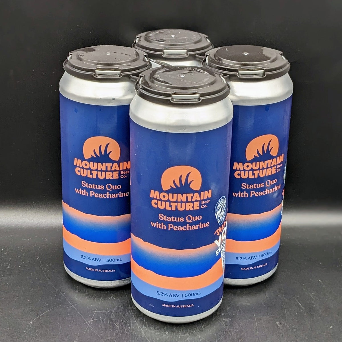 Mountain Culture Status Quo with Peacharine Hazy Pale